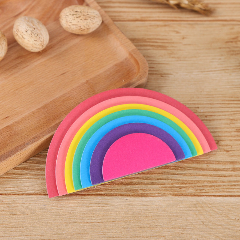 Rainbow notepad